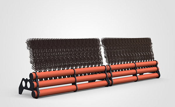 Single Brush 3mtr - Orange